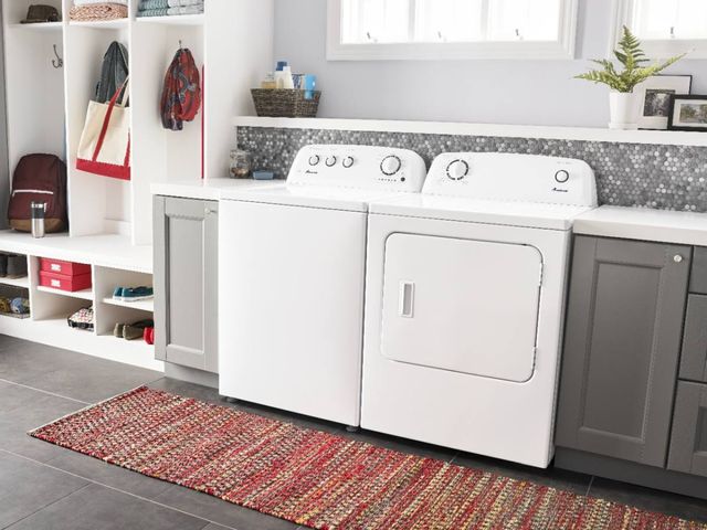 Amana® White Laundry Pair-3