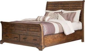 Coaster® Elk Grove Rustic Vintage Bourbon California Bed