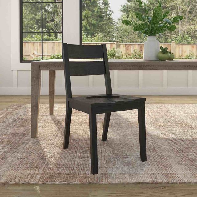 Flexsteel® Chevron Ebony Dining Chair 5