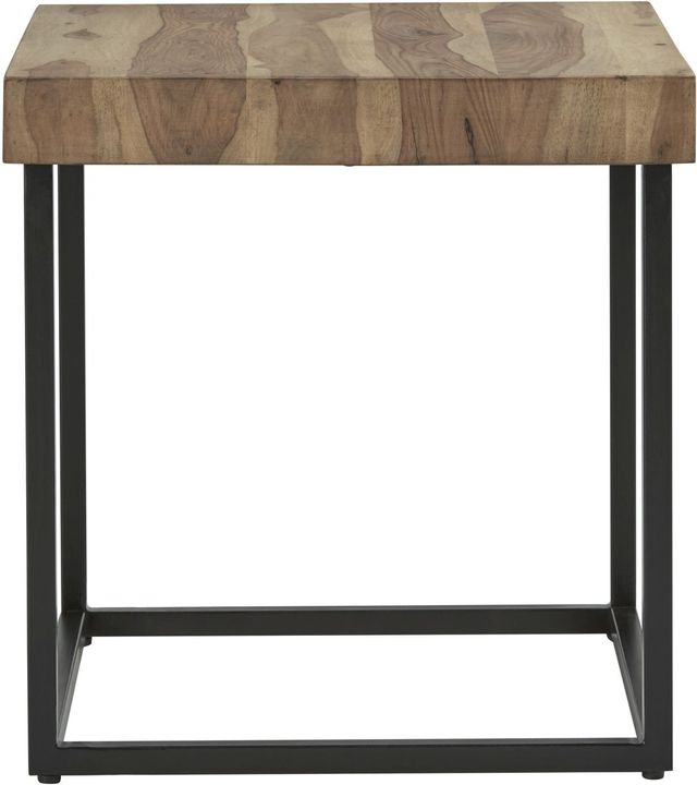 Signature Design by Ashley® Bellwick Natural/Black End Table-1