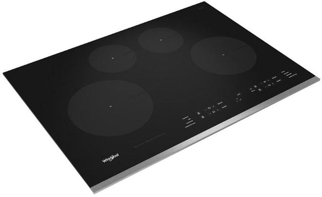 Whirlpool® 30" Stainless Steel Frame Electric Induction Cooktop 2