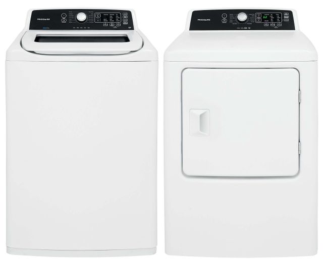 FRIGIDAIRE Laundry Pair Package 38 FFTW4120SW-FFRE4120SW-0