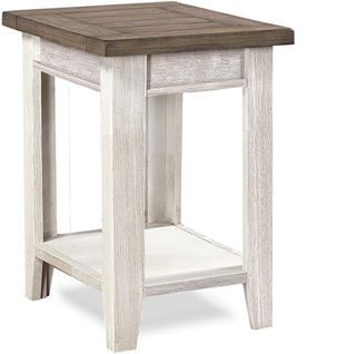 Aspenhome® Eastport Drifted White Chairside Table