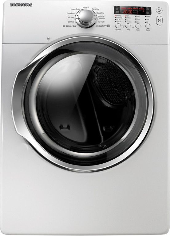 Samsung 7.3 Cu. Ft. Neat White Front Load Gas Dryer