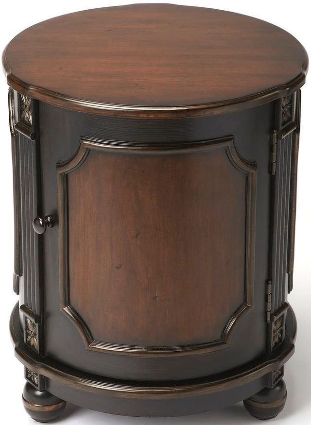 Butler Specialty Company Vasco Old World Map Wood Trunk Table