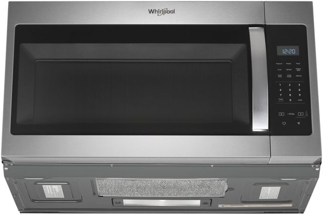 Whirlpool® 1.7 Cu. Ft. Fingerprint Resistant Stainless Steel Over The Range Microwave 5