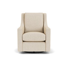 Flexsteel® Murph Limestone Swivel Chair