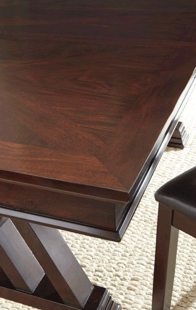 Steve Silver Co. Adrian Espresso Cherry Dining Table | Bob Mills Furniture