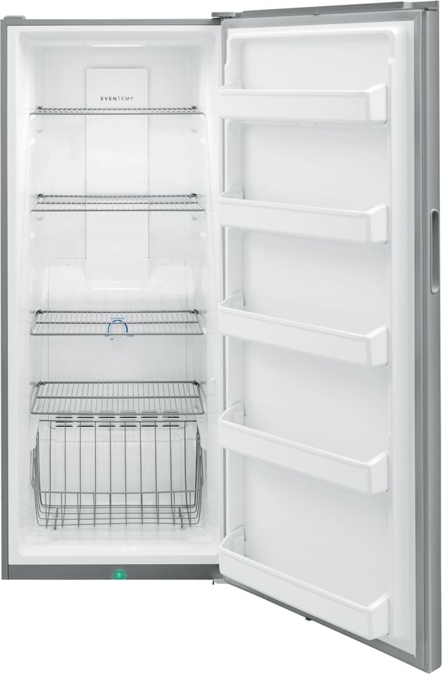 Spencer's Appliance 15.5 Cu. Ft. Brushed Steel Upright Freezer-2