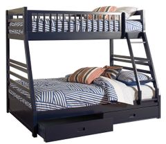 Coaster® Ashton Navy Blue Twin/Full Youth Bunk Bed