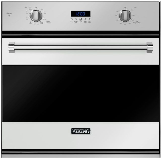 Viking® 3 Series 30" Frost White Single Electric Wall Oven-0
