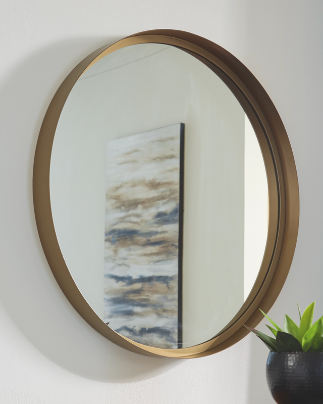 Signature Design by Ashley® Elanah Gold Accent Mirror 2