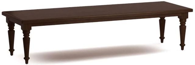Bassett® Furniture Farmhouse Bridle Maple Leg Dining Table