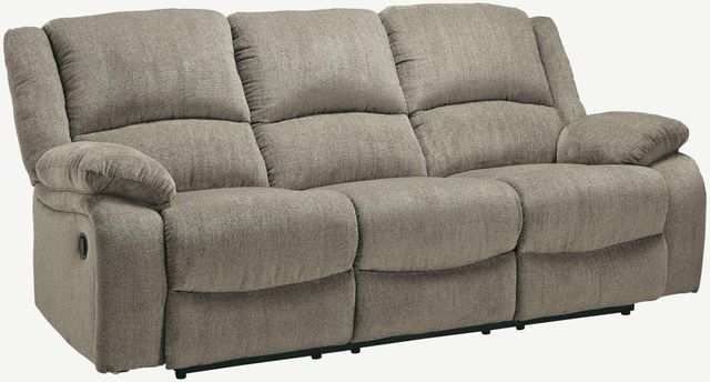 Signature Design by Ashley® Draycoll Pewter Reclining Sofa-0