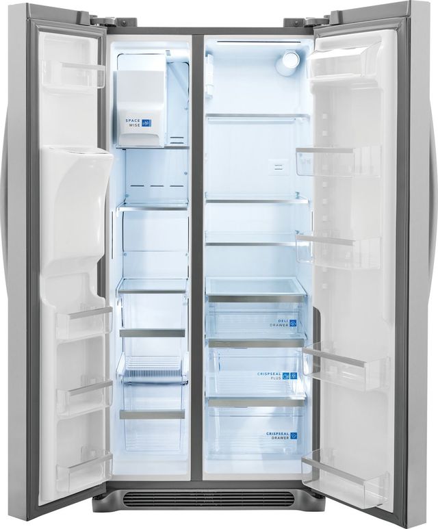 Frigidaire Gallery® 22.2 Cu. Ft. Stainless Steel Standard Depth Side-by-Side Refrigerator 1