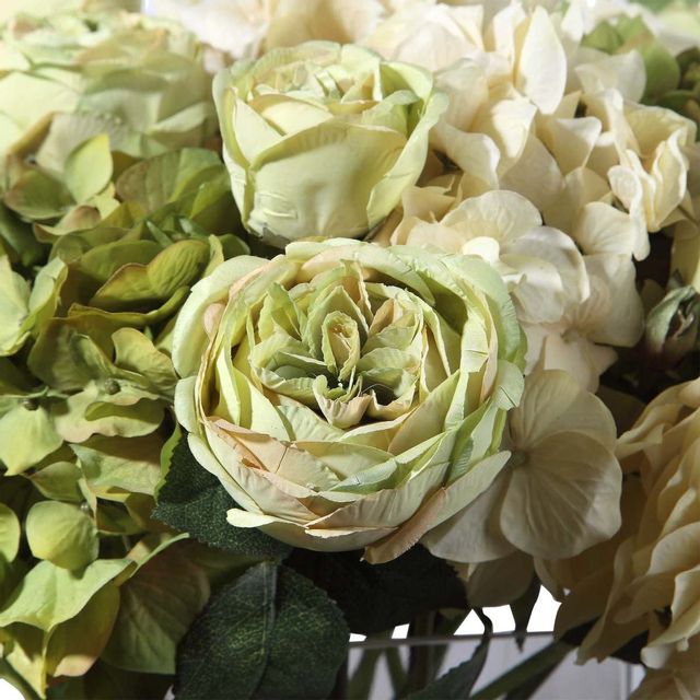 Uttermost® by Constance Lael-Linyard Cecily Cream Hydrangea Bouquet-3