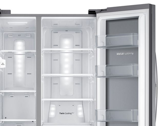 Samsung 24.7 Cu. Ft. Stainless Steel Side-By-Side Refrigerator 7