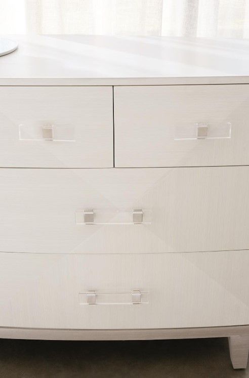 Bernhardt Axiom Linear White Dresser 5