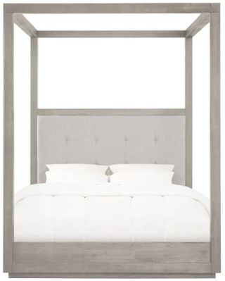 Modus Furniture Oxford Mineral California King Canopy Bed