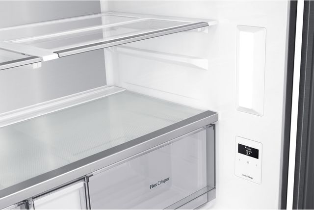 Samsung 22.5 Cu. Ft. Fingerprint Resistant Black Stainless Steel Counter Depth French Door Refrigerator 2