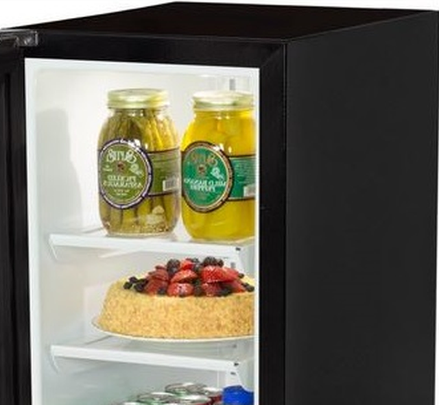Marvel 2.7 Cu. Ft. Black Compact Refrigerator-1