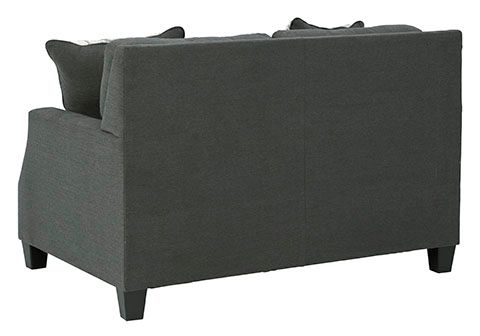Signature Design by Ashley® Bayonne Charcoal Loveseat 3