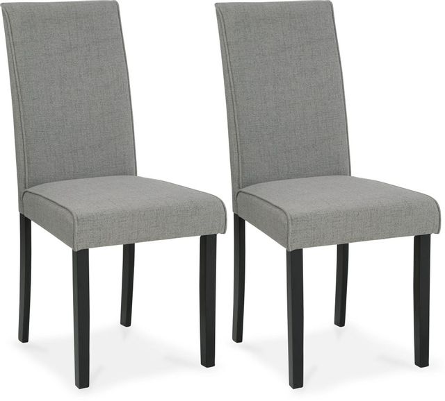Signature Design by Ashley® Kimonte Gray Dining Chair 5