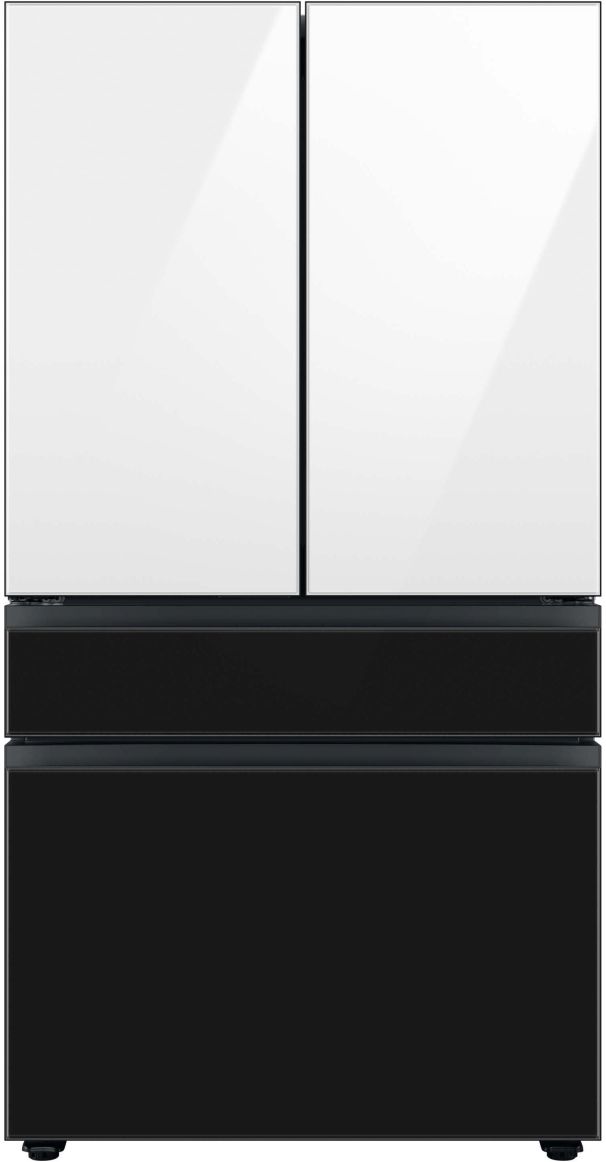 Samsung Bespoke 36" Charcoal Glass French Door Refrigerator Bottom Panel-1