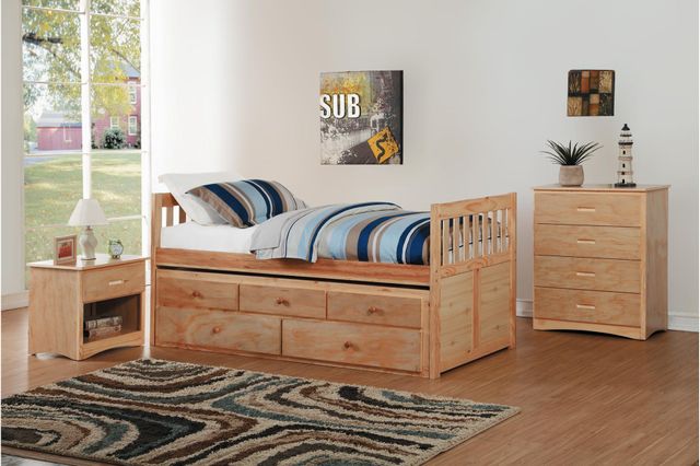 Homelegance® Bartly Twin/Twin Trundle Bed 1