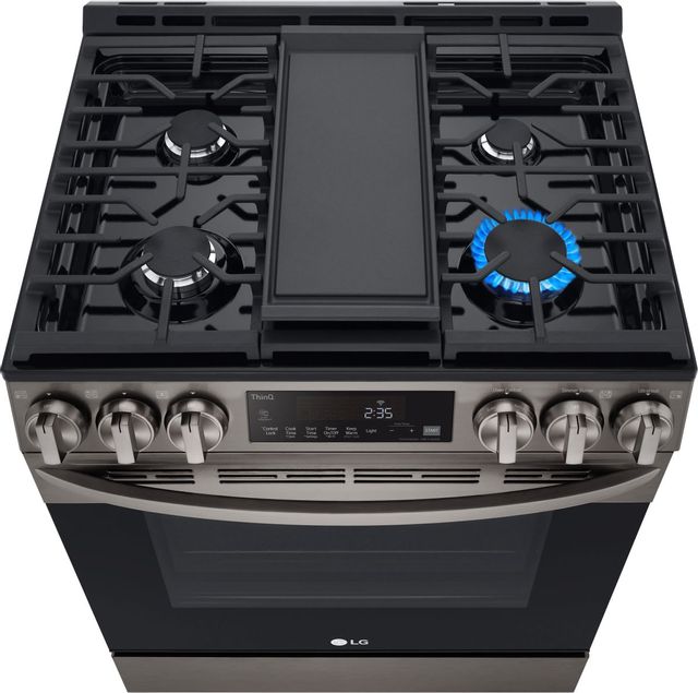 NX60T8511SG Samsung 30 Front Control Wifi Enabled Slide-In Gas Range with Air  Fry and Convection 