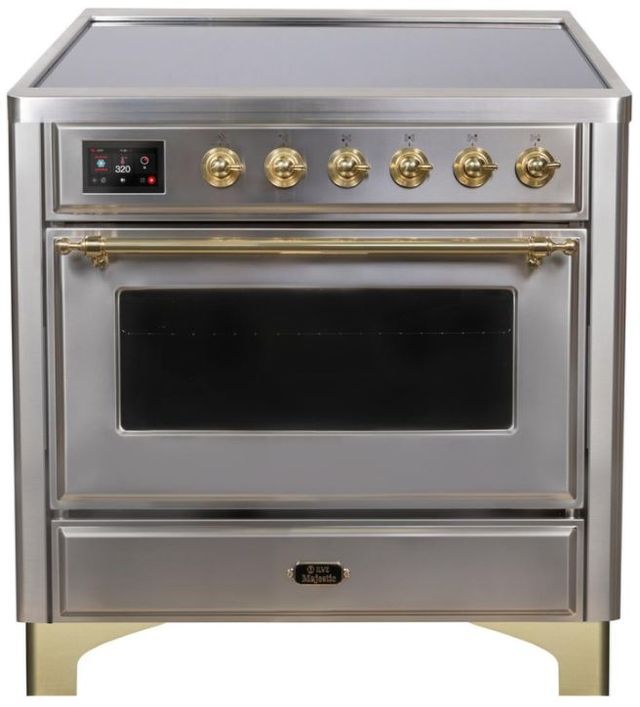 Ilve® Majestic II Series 36" Stainless Steel Free Standing Electric Range 2