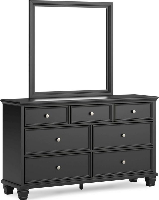 Signature Design by Ashley® Lanolee Black King Panel Bedroom | Big ...