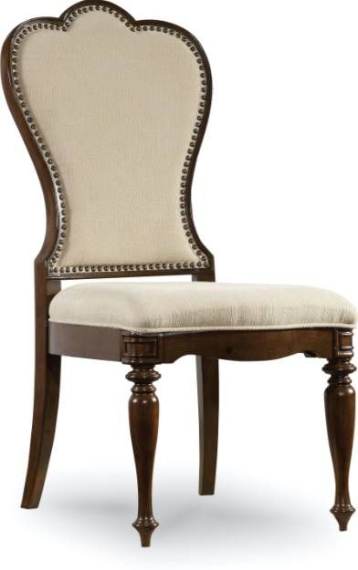 Hooker® Furniture Leesburg Brown Upholstered Side Chair