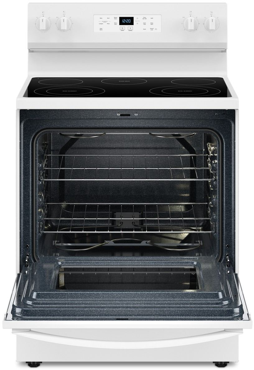 Whirlpool® 30" White Freestanding Electric Range | Colder's | Milwaukee ...