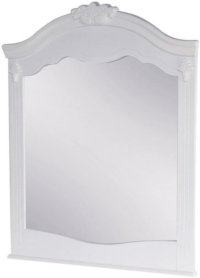 Signature Design by Ashley® Exquisite White Youth Bedroom Mirror