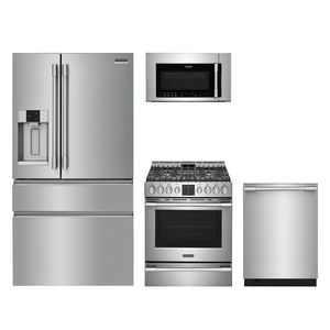 Frigidaire Professional 4 Piece Stainless Steel Kitchen Package