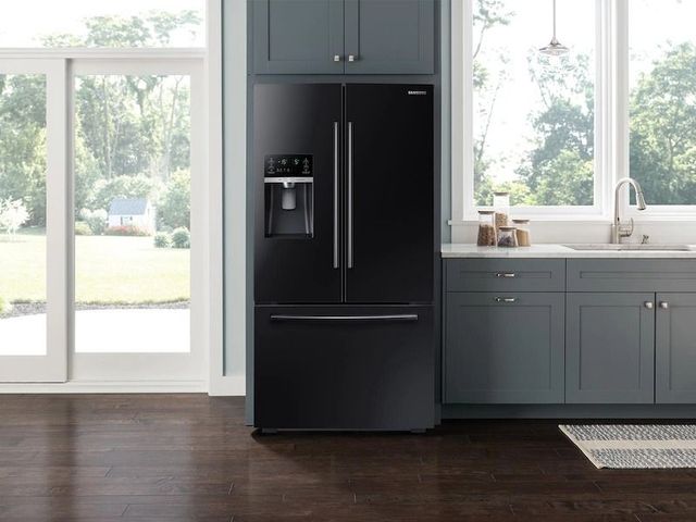 Samsung 23 Cu. Ft. French Door Refrigerator-Black 3