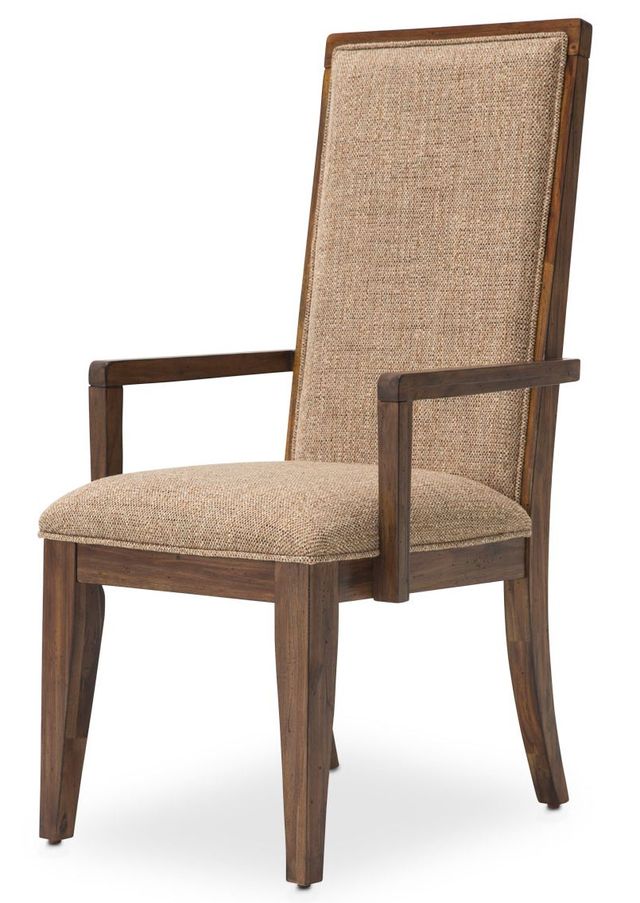Michael Amini® Carrollton Rustic Ranch Arm Chair 1