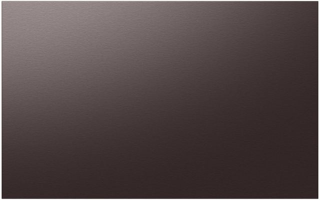 Samsung Bespoke 36" Tuscan Steel French Door Refrigerator Bottom Panel 0
