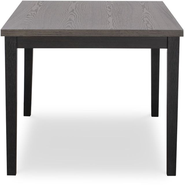Home Furniture Outfitters Ansel Black/Gray Dining Table-2