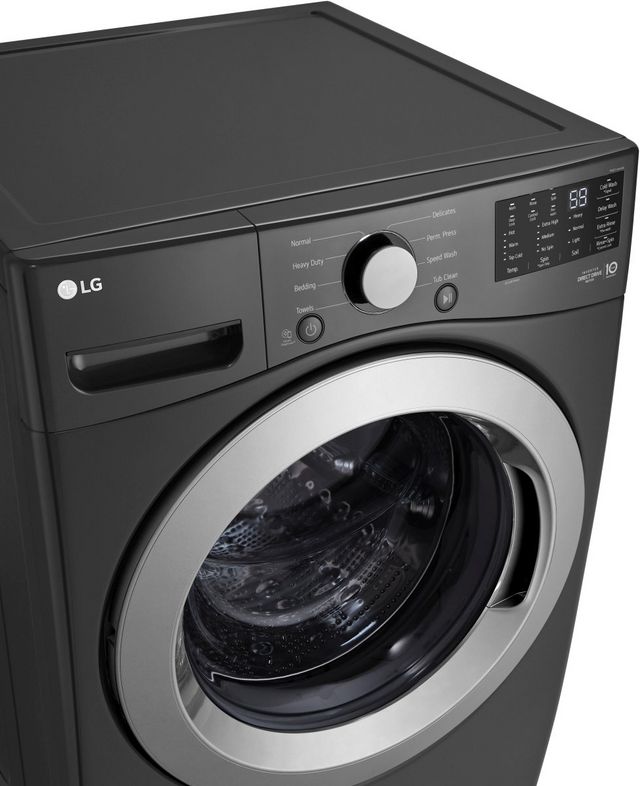 LG 5.0 Cu. Ft. White Front Load Washer 5