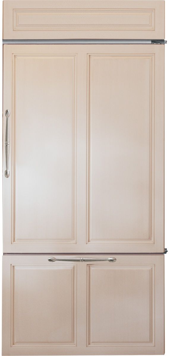 Monogram® 21.3 Cu. Ft. Custom Panel Built In Bottom Freezer Refrigerator 2