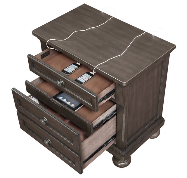 Avalon Soriah Nightstand with USB Ports-1