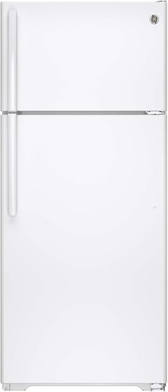 GE® 17.5 Cu. Ft. Top Freezer Refrigerator-White-GTS18GTHWW