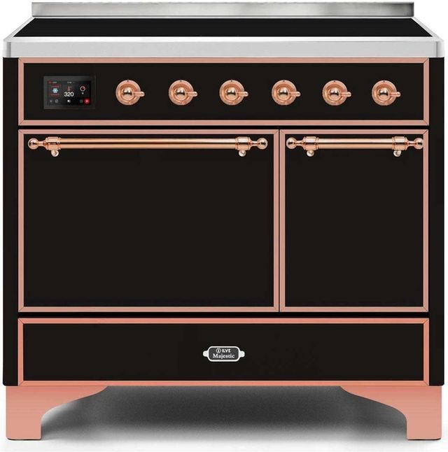 Ilve Majestic Series 40" Stainless Steel Freestanding Induction Range 15