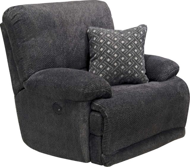 Catnapper® Burbank Smoke Power Lay Flat Recliner | Colder's | Milwaukee ...