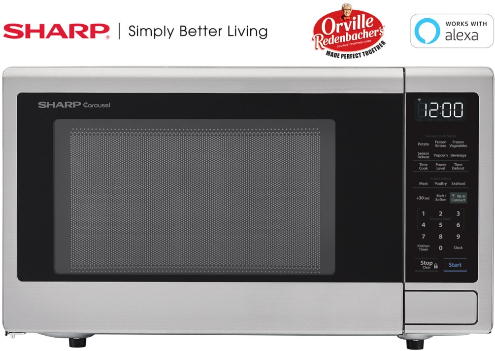 Sharp® 1.4 Cu. Ft. Stainless Steel Countertop Microwave