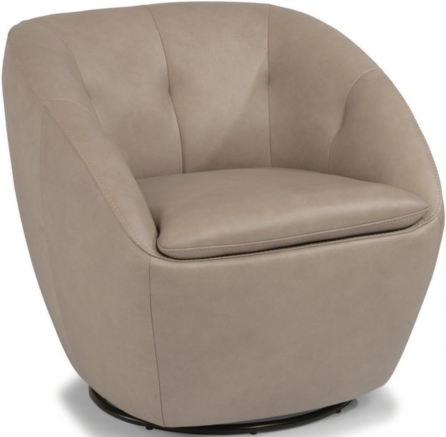 Flexsteel® Wade Taupe Swivel Chair