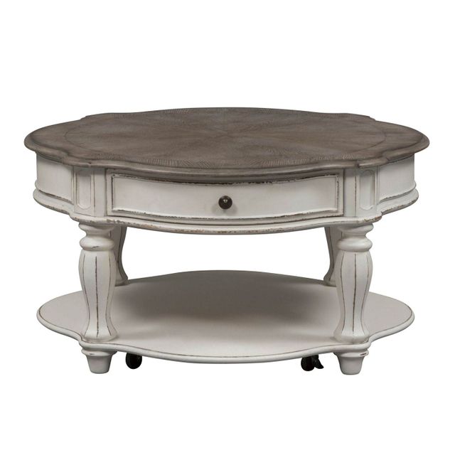 Liberty Magnolia Manor Round Cocktail Table-0