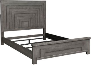 Liberty Furniture Modern Farmhouse Gray Queen Panel Bed